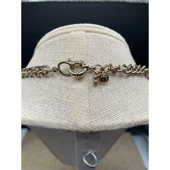 J.Crew Vintage Blue, Green, Pink Floral And Gem Necklace - Picture 2 of 9